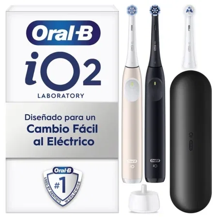 Oral-B Cepillo Dental IO 2 Laboratory con Funda y Recambio